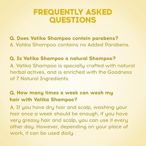 Dabur Vatika Lemon Anti-Dandruff Shampoo - 1 L | Reduces Dandruff from 1st Wash | Moisturises Scalp | Provides Gentle Cleansing, Conditioning & Nourishment to Hair - Image 6