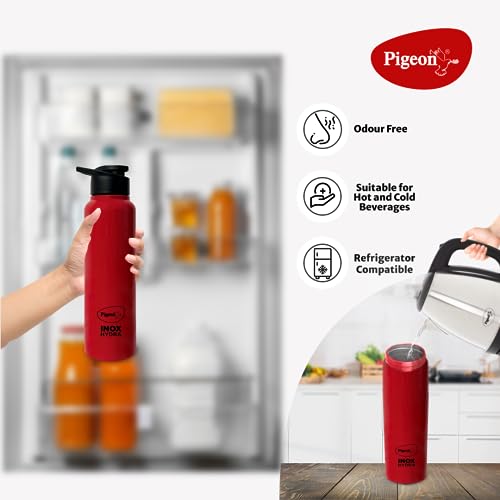 Pigeon 1.5 litre Hot Kettle and Stainless Steel Water Bottle Combo used for boiling Water, Making Tea and Coffee, Instant Noodles, Soup with Auto Shut- off Feature, 1300 W - Image 7