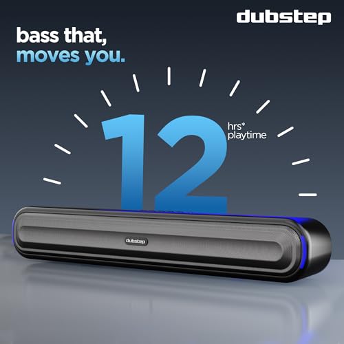 Dubstep Move 200 with 12 Hrs Playtime, 52mm Dynamic Driver, TWS Pairing, 20 W Bluetooth Soundbar (Black, 2.0 Channel) - Image 7