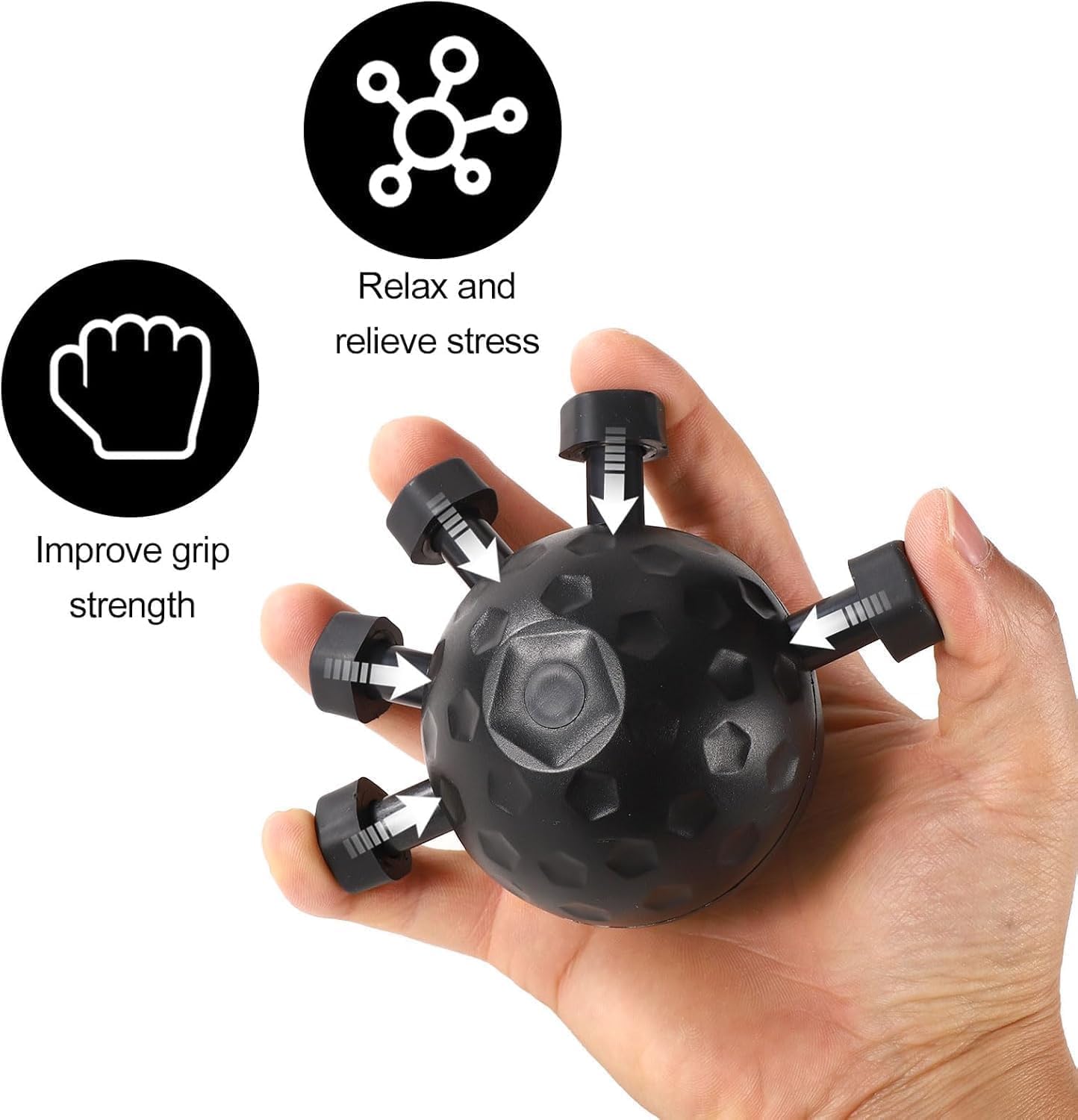 Hand Grip Strengthener,Ultimate Finger Exerciser