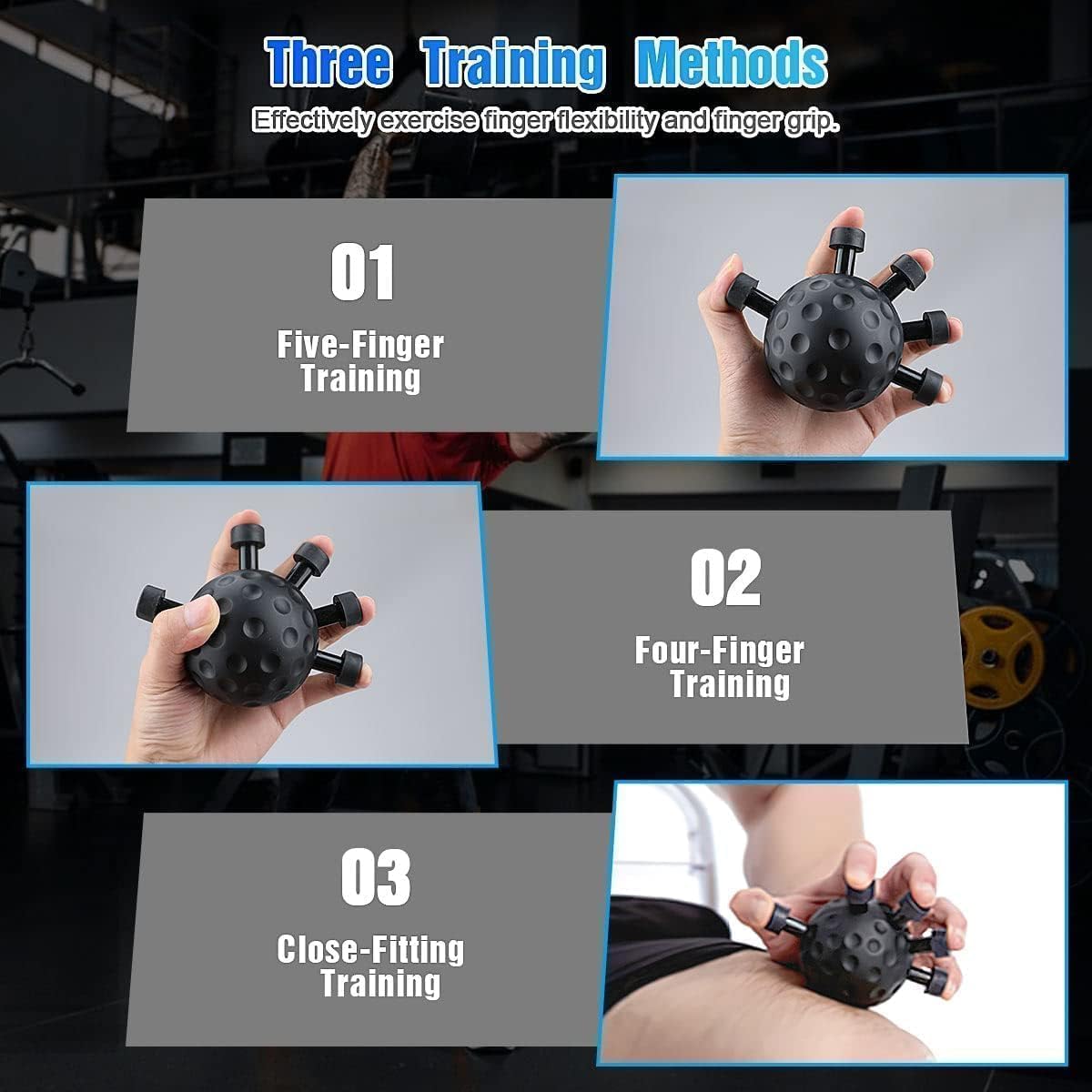 Hand Grip Strengthener,Ultimate Finger Exerciser