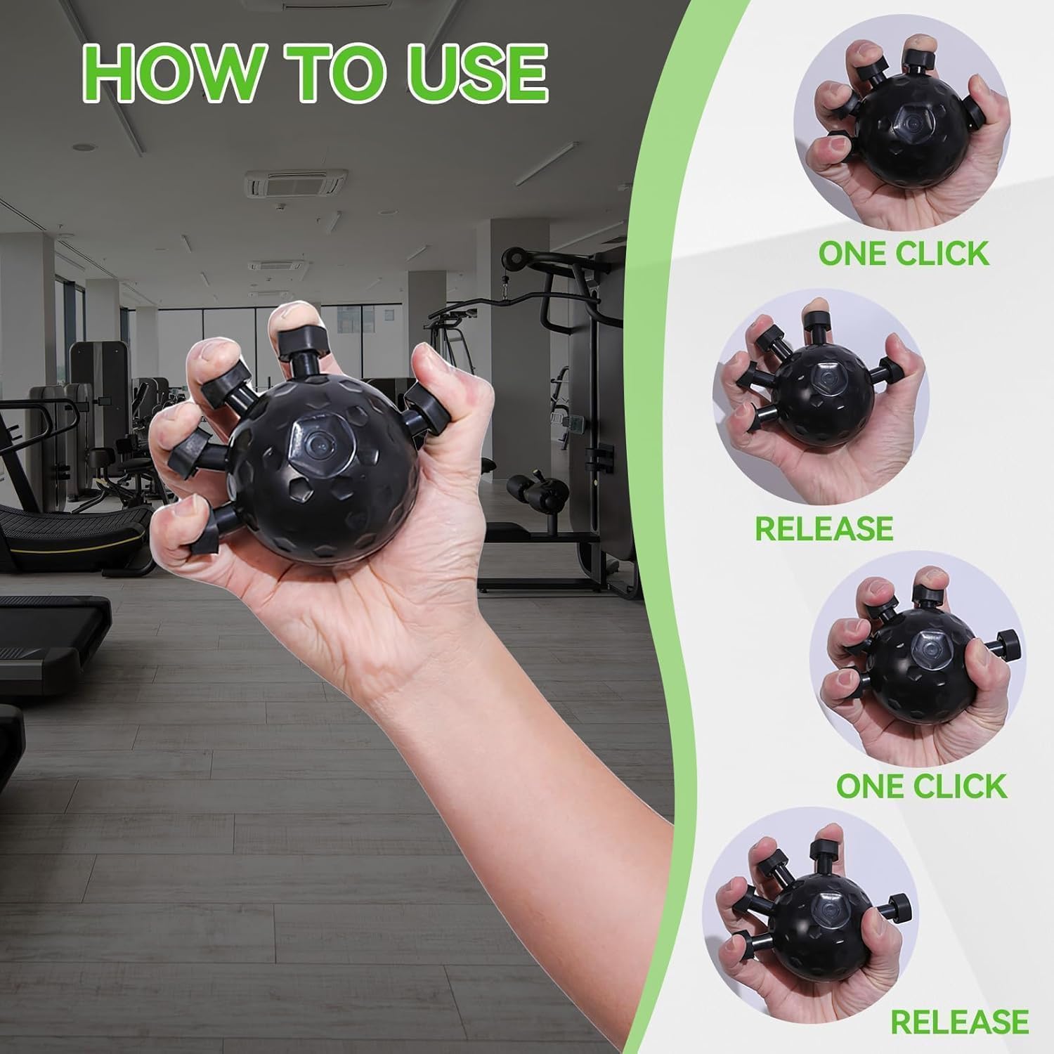 Hand Grip Strengthener,Ultimate Finger Exerciser