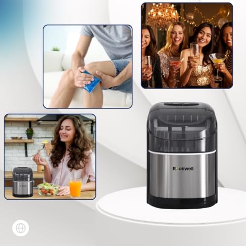 Rockwell IM12BSS Countertop Ice Maker