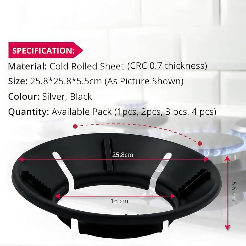 KWER Black Gas Saver Burner