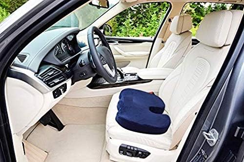 2 Years Warranty Orthopedic Coccyx Cushion for Hip, Tailbone, Coccyx, Sciatica Pain Relief | Seat Cushion for Chair, Car Seat Cushions | Removable Cover - Image 4