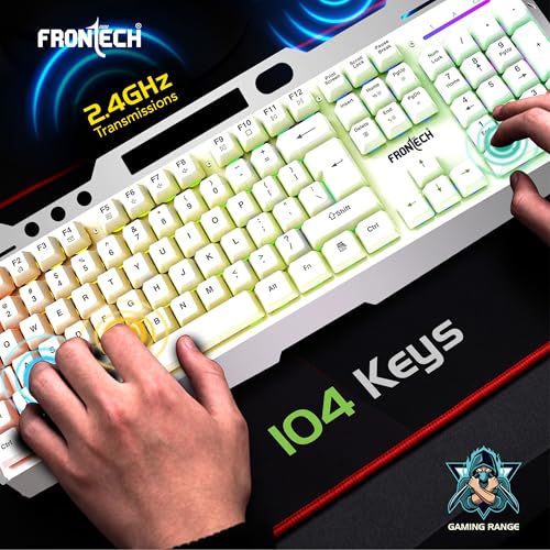 FRONTECH Wireless Gaming Keyboard &