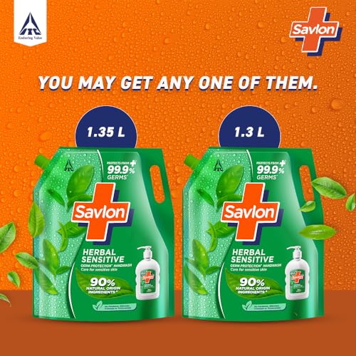 Savlon Herbal Sensitive Germ Protection