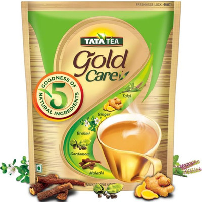 Tata Tea Gold Care Goodness of 5 Ingredients, Tea Pouch(1 kg) - Image 2