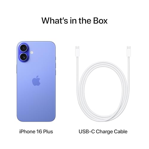 iPhone 16 Plus 128 GB: 5G Mobile Phone with Camera Control, A18 Chip and a Big Boost in Battery Life. Works with AirPods; Ultrmarine - Image 7