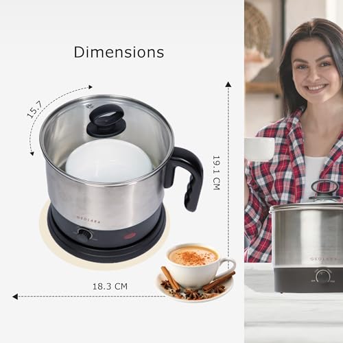 SOLARA Electric Kettle Multipurpose 1.5