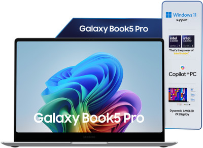 Samsung Galaxy Book5 Pro AI PC Full Metal Chasis Intel Core Ultra 7 256V - (16 GB/1 TB SSD/Windows 11 Home) NP940XHA Thin and Light Laptop(14 Inch, Gray, 1.23 Kg, With MS Office) - Image 2