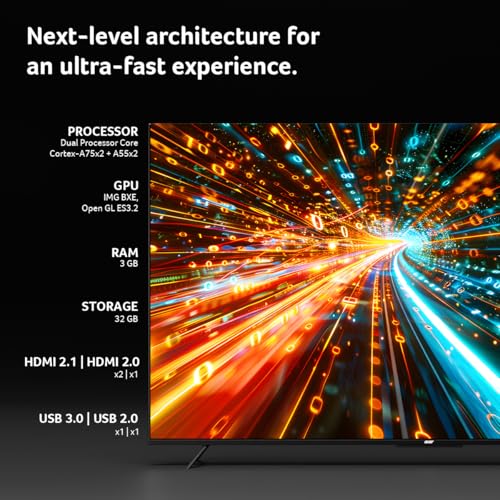 acer 164 cm (65 inches) M Series 4K Ultra HD Smart QLED Mini LED Google TV AR65UDMGR2885AT (Black) - Image 7