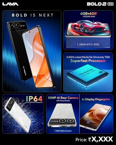 Lava Bold 2 5G