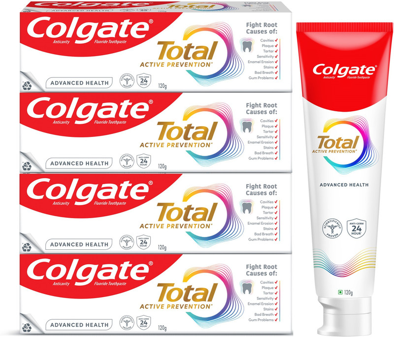 Colgate Total Advance Health. Toothpaste(480 g, Pack of 4)