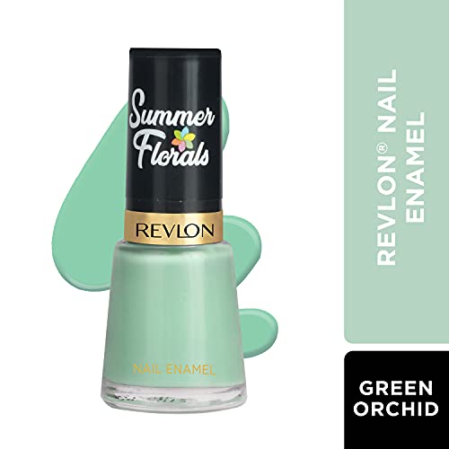 REVLON Summer Glossy Finish Florals, Green Orchid, 8ml - Image 3