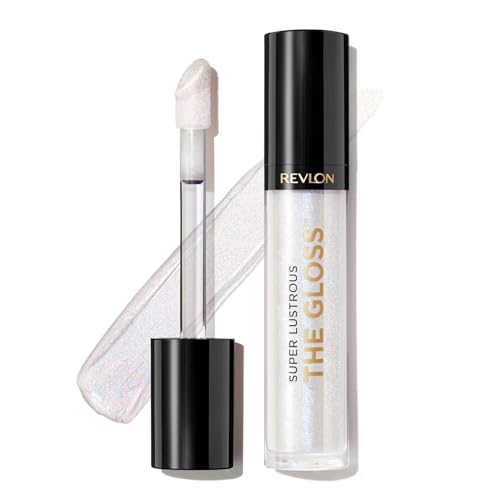 Revlon Super Lustrous The Gloss, Non-Sticky, High Shine Glossy Finish, Lightweight Moisture Enriched With Agave, Moringa Oil Capuacu Butter - Frost Queen