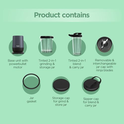 Preethi MiniBlend - Compact Blender & Juicer for Lump Free Purees & Smoothies | 25,000 RPM | Two Razor sharp Ninja blades, Two Leak-proof Jars with Sipper & Storage Lids | Free Lifelong Service - Image 7