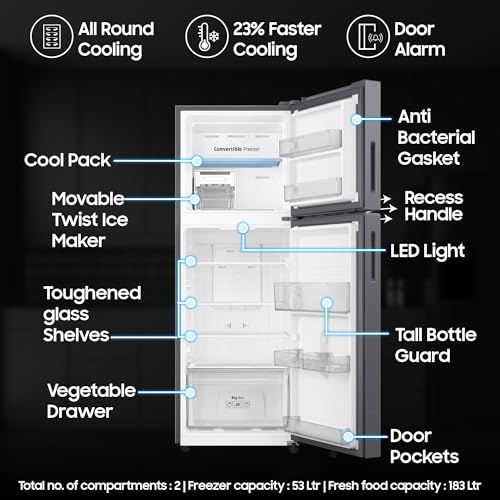 Samsung 236 L, 3 Star