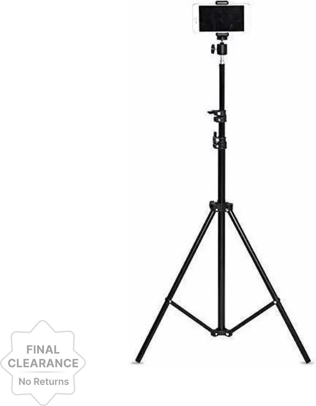 Kubra KB-7 Tripod 7 Feet Tripod(Black, Supports Up to 5000 g)