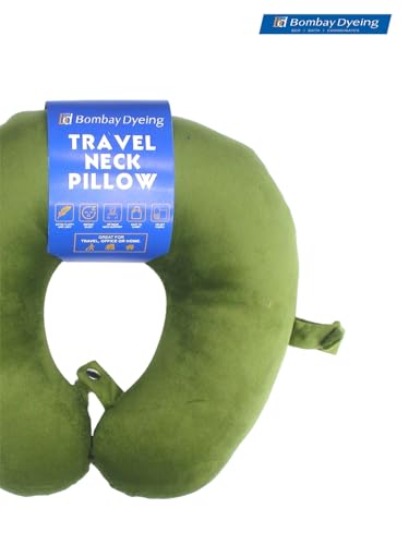 Bombay Dyeing Olive Travel Neck Pillow - Image 2