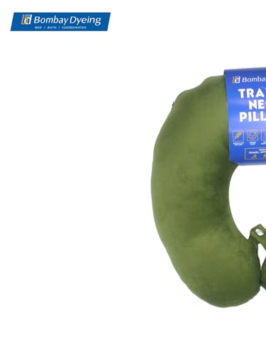 Bombay Dyeing Olive Travel Neck Pillow - Image 3