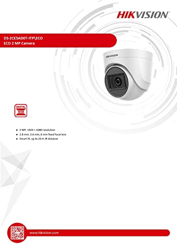 HIKVISION 2Mp Indoor Wired Color