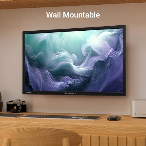 ZEBRONICS V22HD+LED, 22 Inch (55.8cm) LED Monitor, Dual HDMI & VGA Input, HD+1680 x 1050, 220nits Brightness, 5000000:1 Dynamic Contrast Ratio, 16.7M Colors,16:10 Aspect Ratio, Wall Mountable - Image 7