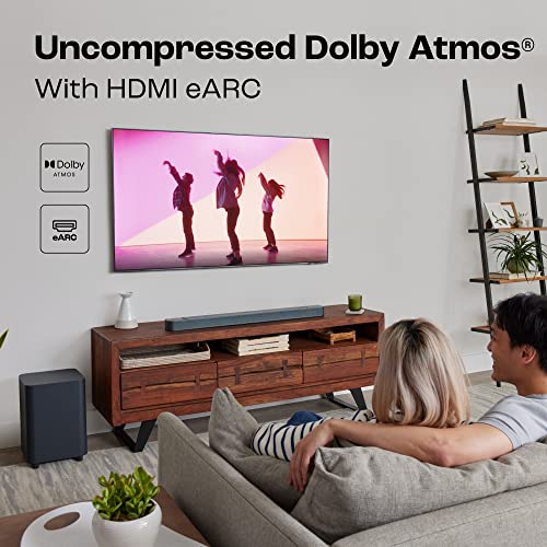 JBL Bar 500 Pro Dolby Atmos® Soundbar with Wireless Subwoofer, 5.1 Channel, 3D Surround, Multibeam™, HDMI eARC with 4K Dolby Vision Pass-Through, One App, Bluetooth, Wi-Fi & Optical Input (590W) - Image 7