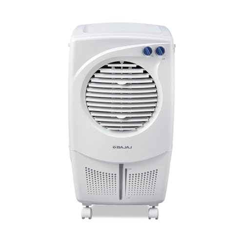 Bajaj PX25 Torque Personal Air Cooler 25L For Home | Cooler For Room | Inverter Compatible | 16Ft Powerful Air Throw | High Speed Fan | 1 Year Warranty【White】