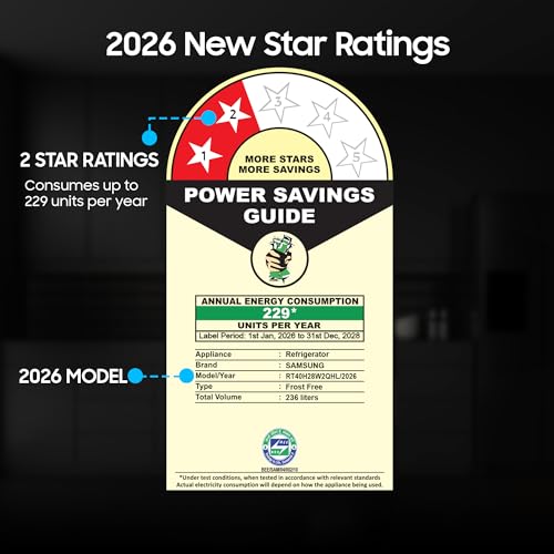 Samsung 236 L, 2 Star