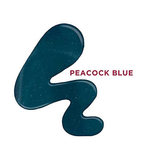 REVLON Glossy Finish Nail Enamel, Peacock Blue, 8ml - Image 4