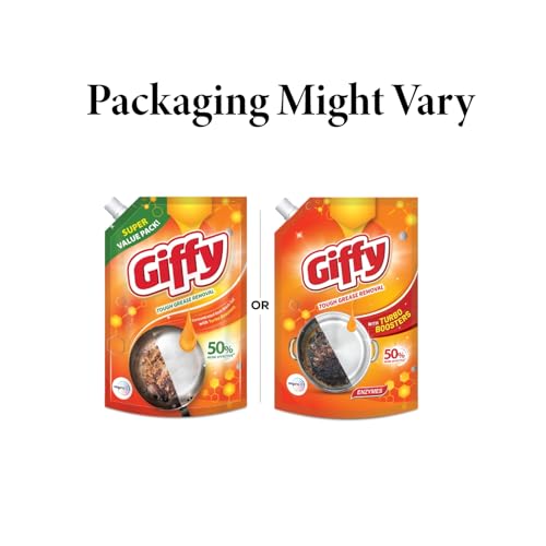 Giffy Liquid Dishwash Gel 900ml