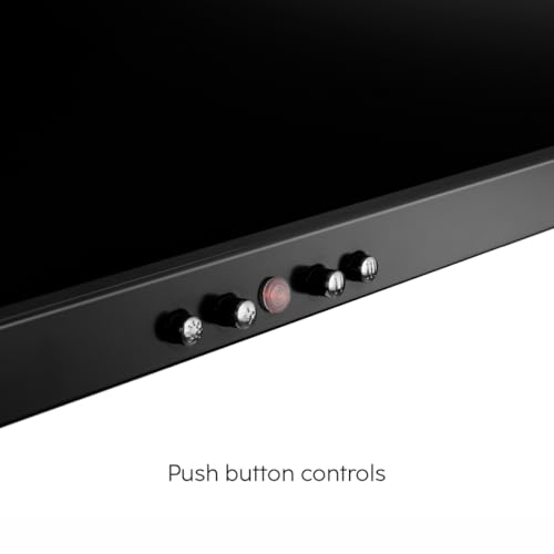 Glen 60 cm 1000 m³/hr Baffle Filter Kitchen Chimney |Pyramid Shaped |(Hood Aqua, Push Buttons Control,Black) - Image 7