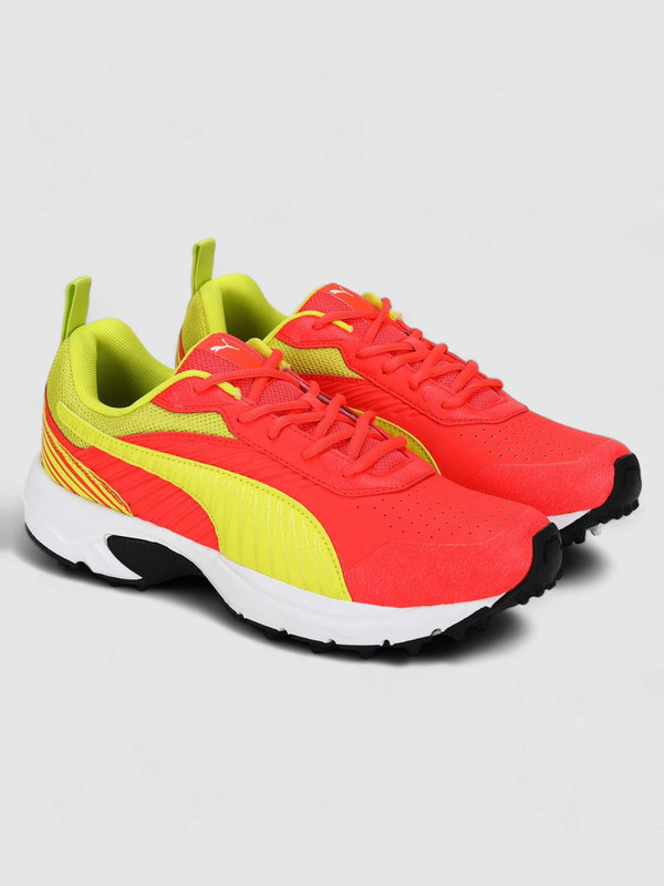 PUMA Cricket Active Cricket Shoes For Men(Red , 11)