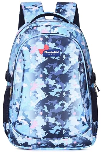 BEAUTY GIRLS BY HOTSHOT1588|School Bag|Tuition Bag|College Backpack|For Girls & Women|18Inch|32L School Bag