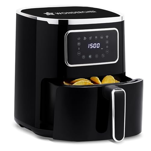 Wonderchef Platinum Air Fryer| Digital| Rapid Air Technology| Temperature and Time Control| Digital Interface| 5 Liters| 2 Year Warranty