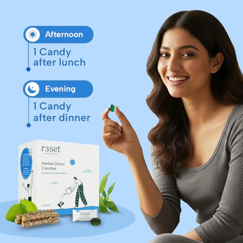 R3SET Detox Candy | 100% Natural Ingredients, Zero Calories - Supports Liver Health, Aids Detoxification & Free Radical Elimination | Stress Reliever - 30 Herbal Candies for Cleansing and Wellness - Image 7