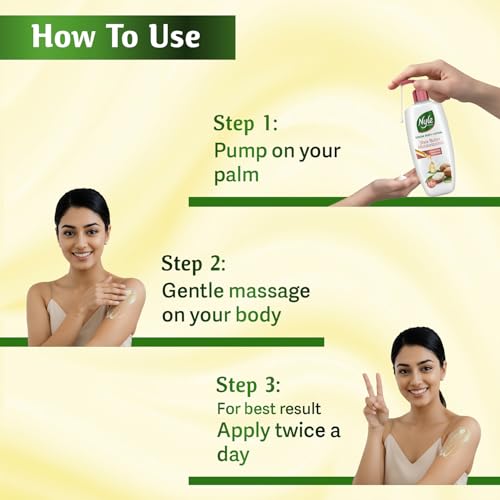 Nyle Serum Body Lotion for All Skin Types | Shea Butter + Hyaluronic + Vitamin B5 | Lightweight, Non-Sticky | 48H Moisturization | Deep Nourish & Soft Skin | 400ml - Image 5