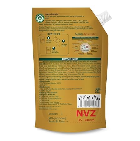 Dabur Vatika Ayurvedic Shampoo Refill