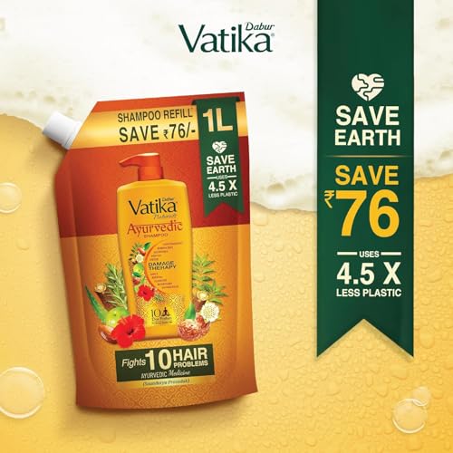Dabur Vatika Ayurvedic Shampoo Refill