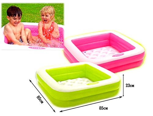 Intex Infatable Square Pool -Green- 57100 - Image 4