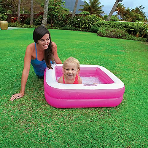 Intex Kid Play Box Pools for 12 months - 6 years, Pink - Image 2