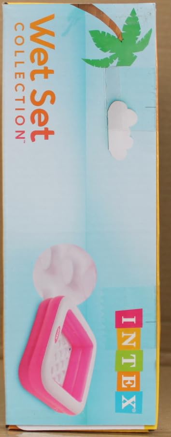 Intex Kid Play Box Pools for 12 months - 6 years, Pink - Image 7