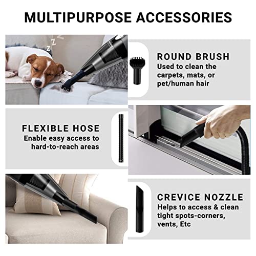 INALSA Vacuum CleanerforHome & Car,Powerful