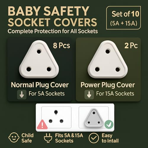 DALUCI Baby Safety Socket Plug