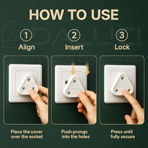 DALUCI Baby Safety Socket Plug
