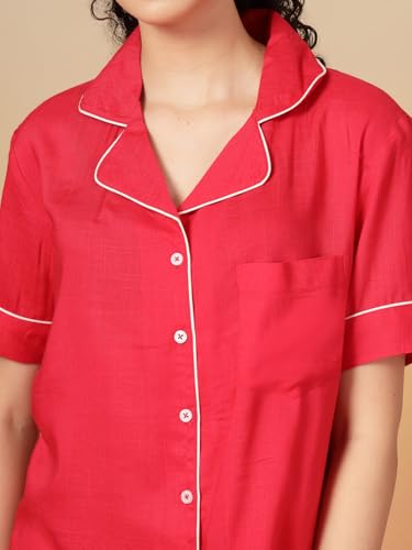 Night Suit for Women's| Solid