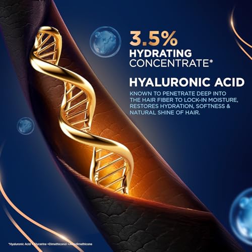 Livon Hyaluron Shampoo for Women & Men | Hydrates Dry & Dull Hair | 2x Soft & Shiny Hair | No Parabens | 650ml - Image 3