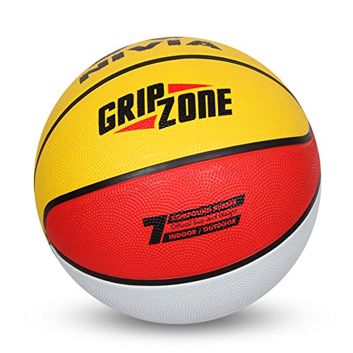 Nivia Grip Zone Basketball Multicolor Size: 7, Outer Material: Rubber - Image 2