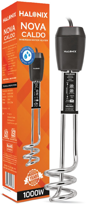 HALONIX Nova CALDO 1000W Water Proof 1000 W Shock Proof Immersion Heater Rod(Water)